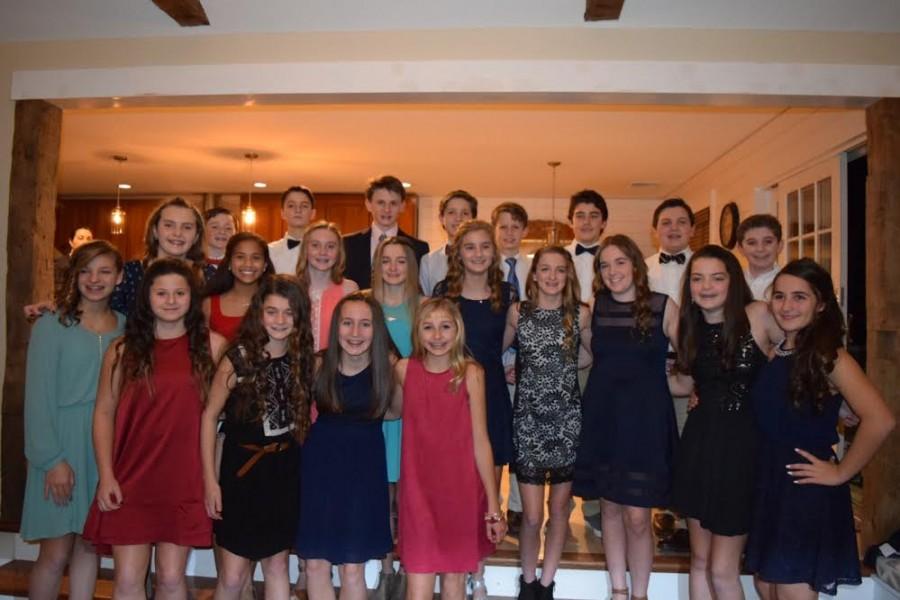 The junior-high students are ready for their dance!